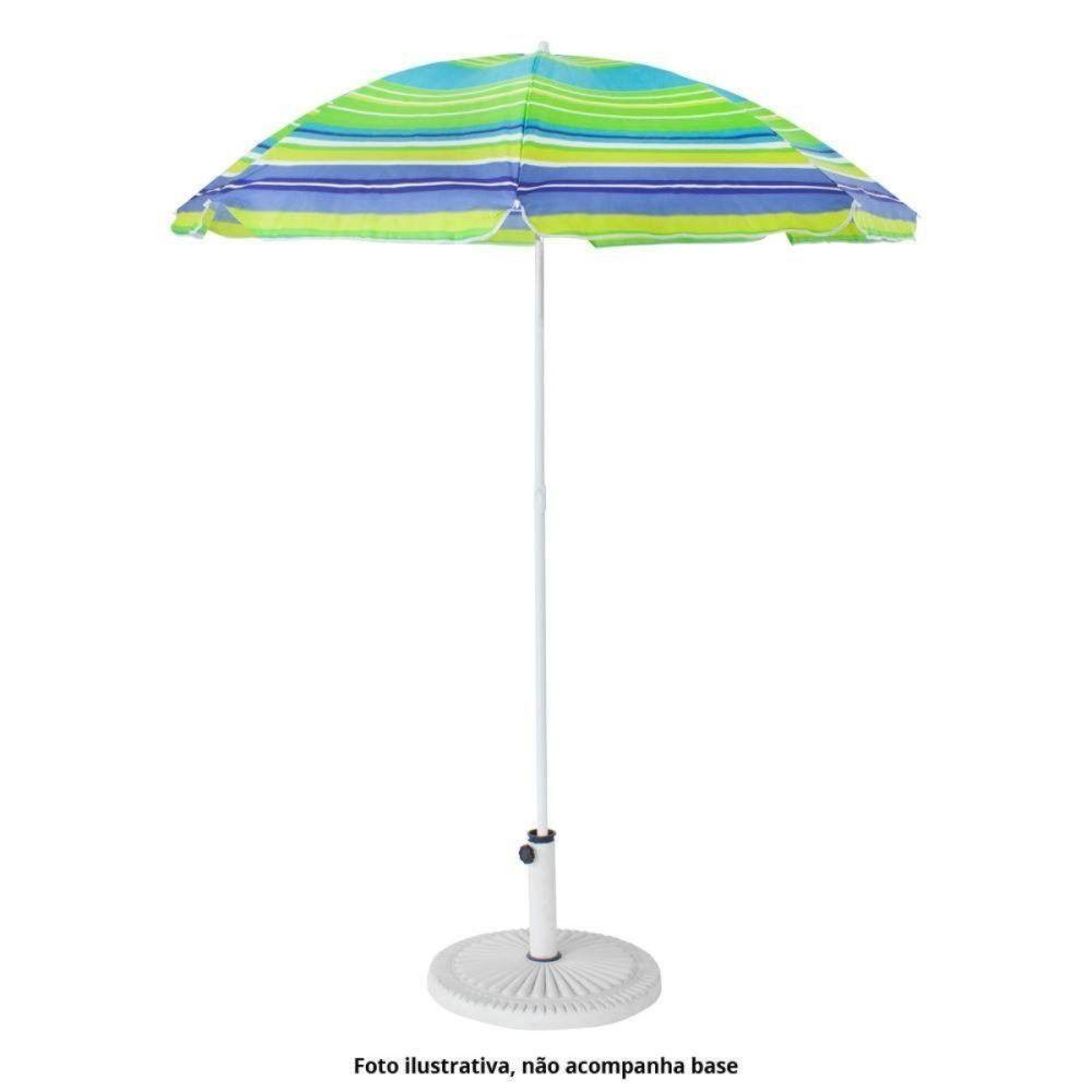 Guarda-sol De Praia Lótus Ntk Com Proteção Uv50 180cm - Verde - 3