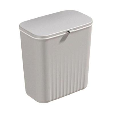 Lixeira Plástica Suspensa Com Tampa