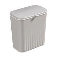 Lixeira Plástica Suspensa Com Tampa - 1