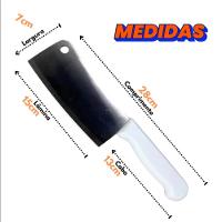 Cutelo Profissional Aço Inox Corte Preciso Carnes Legumes E Ossos 28cm - 4