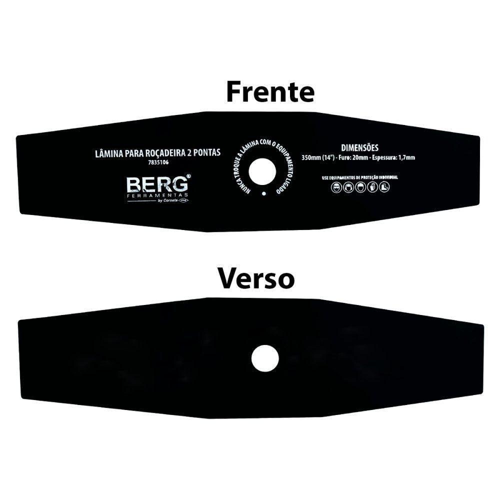Lâmina Para Roçadeira Com 2 Pontas - 3