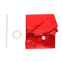 Kit Balões Balão Metalizado Vermelho De 37 Cm - Feliz Natal