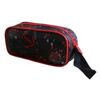 Estojo Escolar T-rex Attack Preto E Vermelho - 3