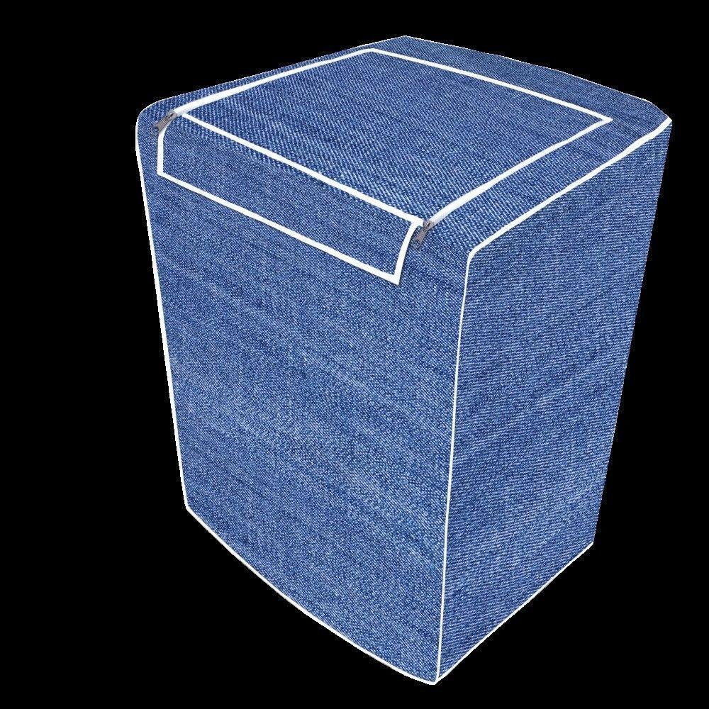 Capa Maquina De Lavar Abertura Superior Jeans - P - 2