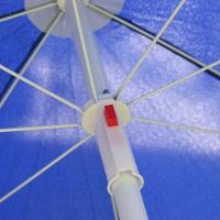 Guarda-sol De Praia Lótus Ntk Com Proteção Uv50 180cm - Azul