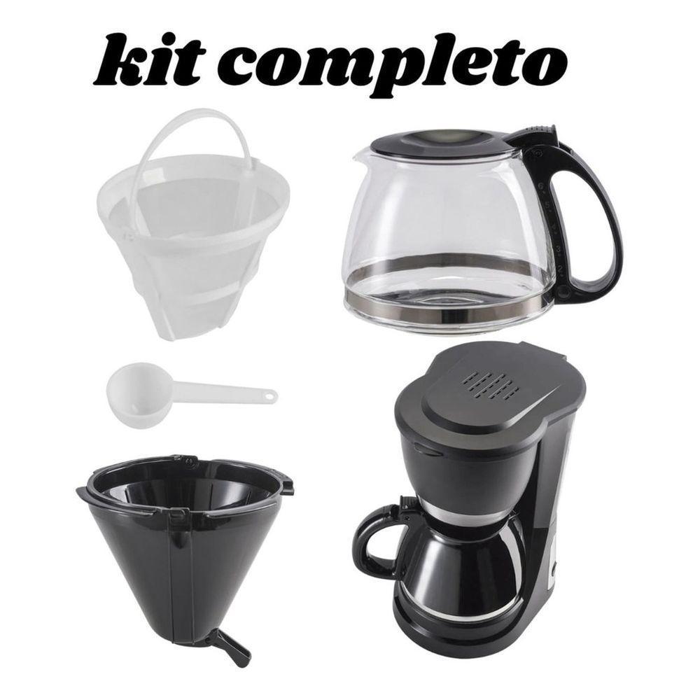 Cafeteira Elétrica 30 Xícaras 127v - Preta - 2