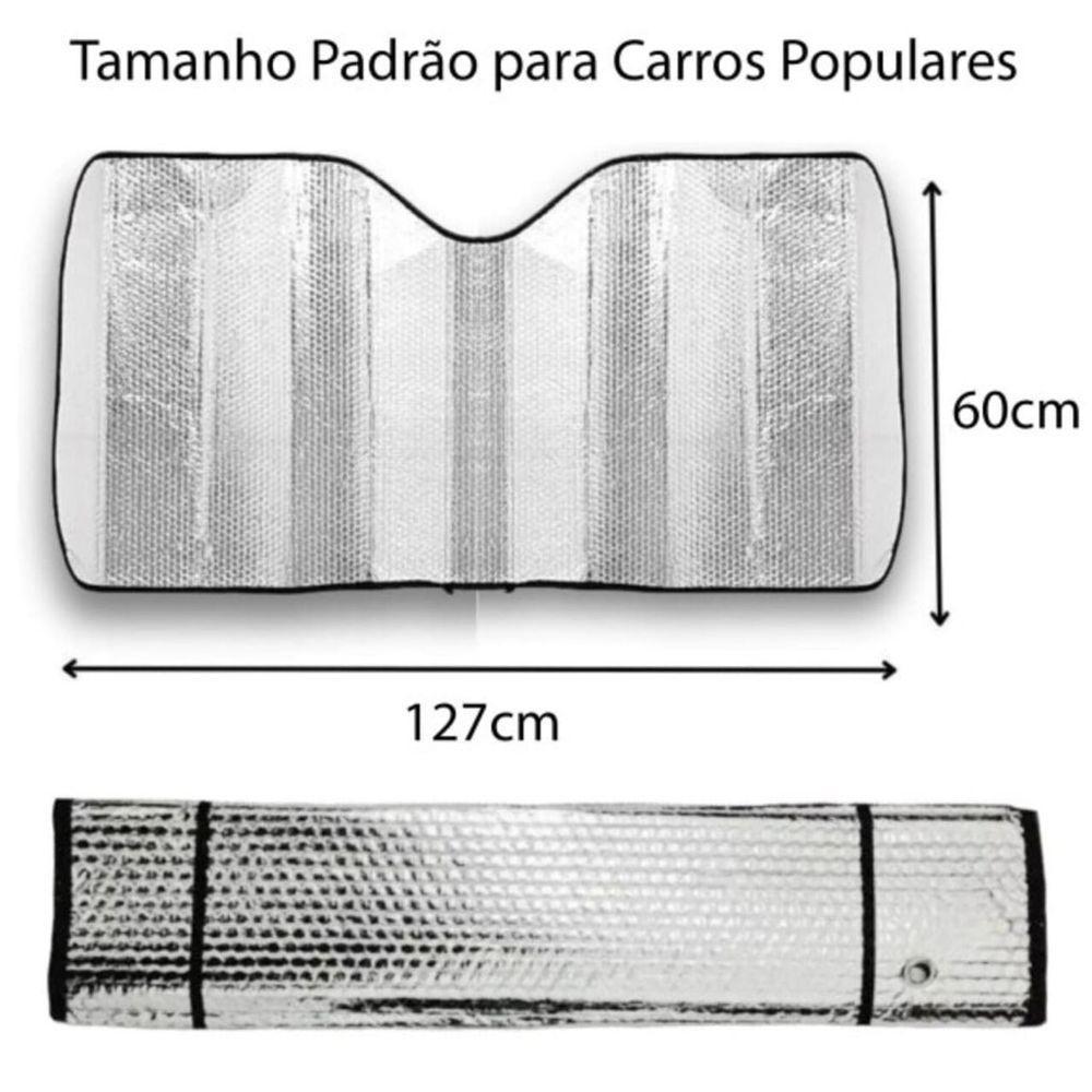 Protetor Solar Metálico Para-brisas Para Carros - 2