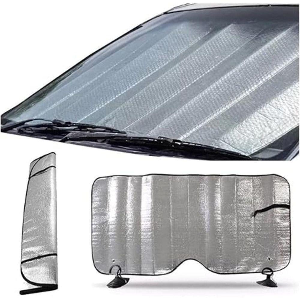 Protetor Solar Metálico Para-brisas Para Carros - 7