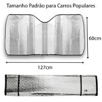 Protetor Solar Metálico Para-brisas Para Carros - 2