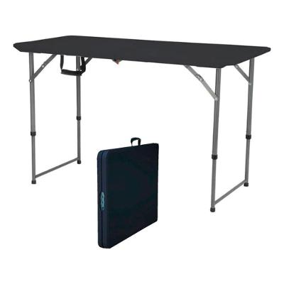Mesa Robust Dobrável Multiuso 1,20m - Preta