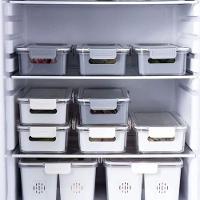 Organizador De Alimentos Geladeira Com Tampa Pote Cesto - 2