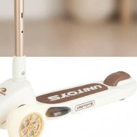 Patinete Super Leds 3 Rodas Branco - 3