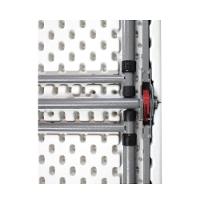 Mesa Robust Dobrável Multiuso 1,20m - Branca - 3