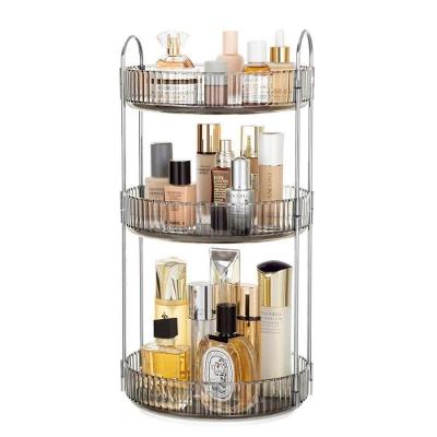 Cesto Triplo Multiuso Organizador Banheiro Perfumes Cremes Maquiagem