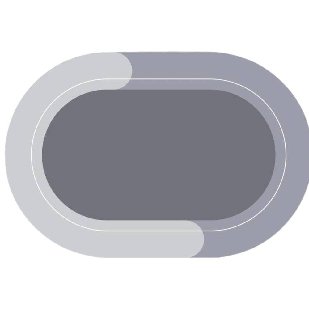 Tapete Oval Mágico Ultra Absorvente Antiderrapante 38x58cm Banheiro, Casa - Sortido - 2