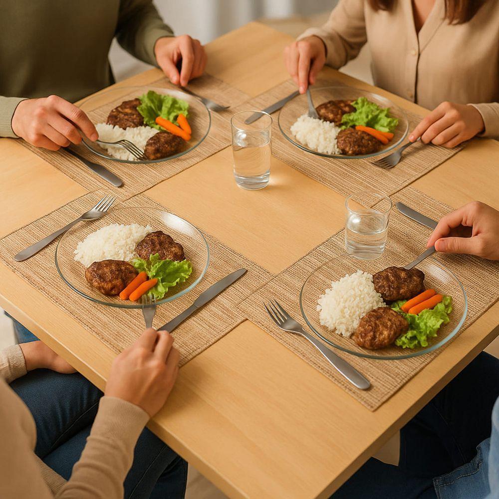 Kit 4 Pratos Fundos Vidros Milly 22cm Conjunto - 2