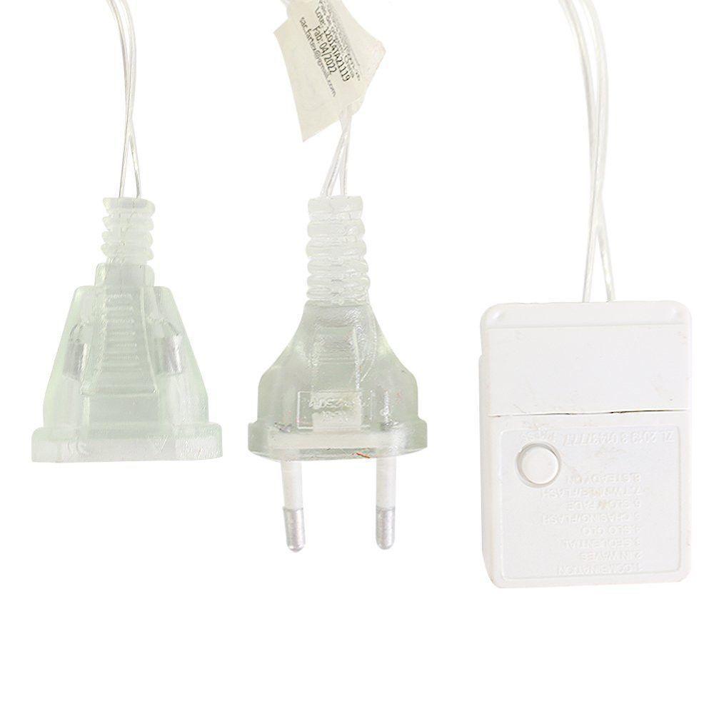 Cascata 240 Leds 4,3m Natal 220v Pisca Pisca - 5