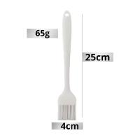Pincel Culinário De Silicone Cozinha E Confeitaria Grande 25cm - Cinza - 5