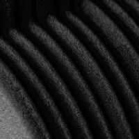 Kit 10 Unidades Cabides Slim Adulto Veludo Preto 42cm