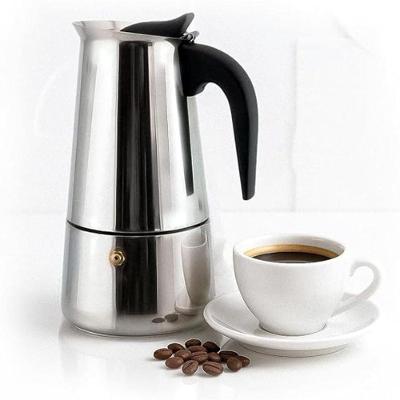 Cafeteira Tipo Italiana Inox Para 6 Xicaras