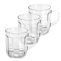 Kit Conjunto 6 Unidades Caneca Café Cappuccino Vidro Carmine 245ml - 4