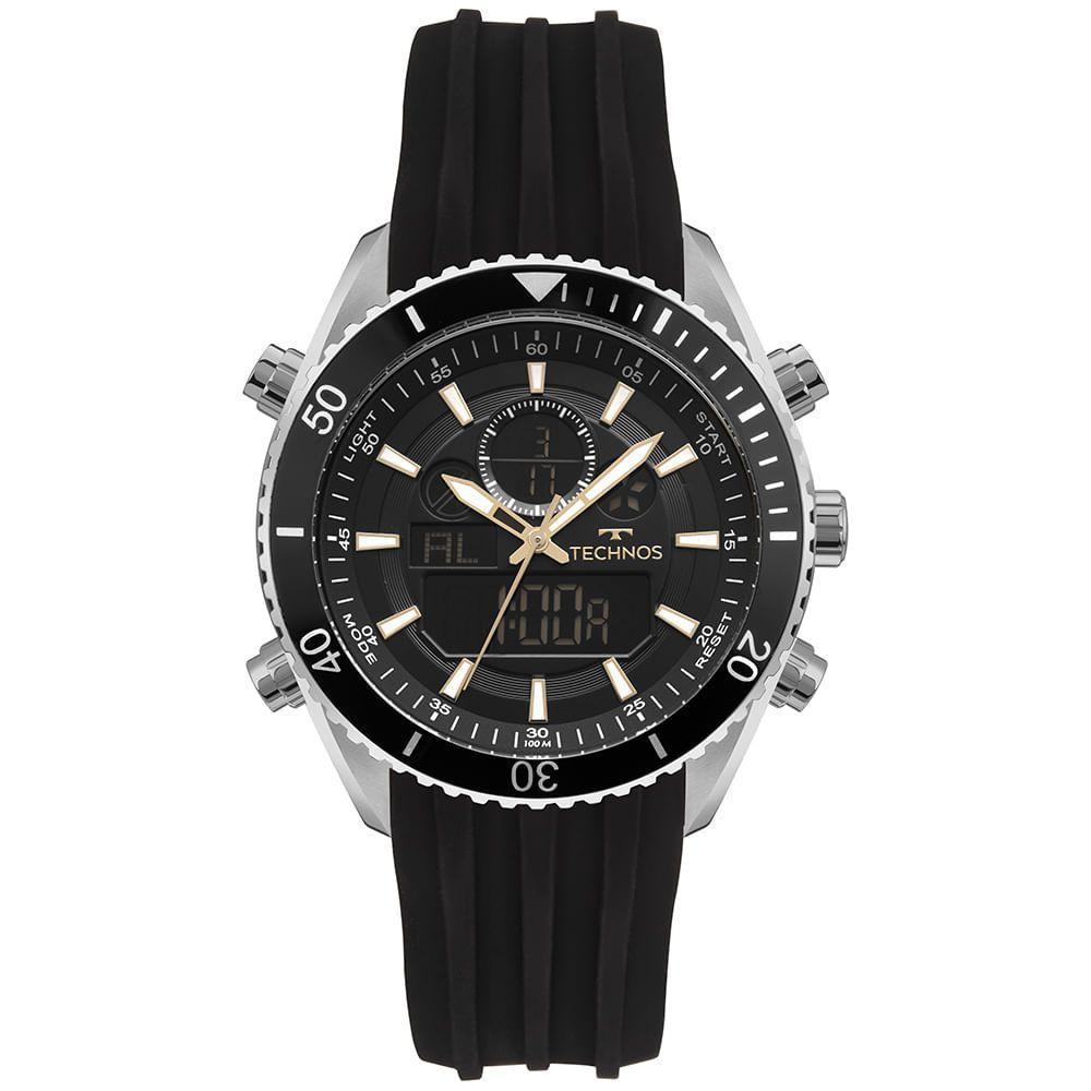 Relógio Technos Masculino Ts Digitech Prata - Yxdad1431ad/2p - 1