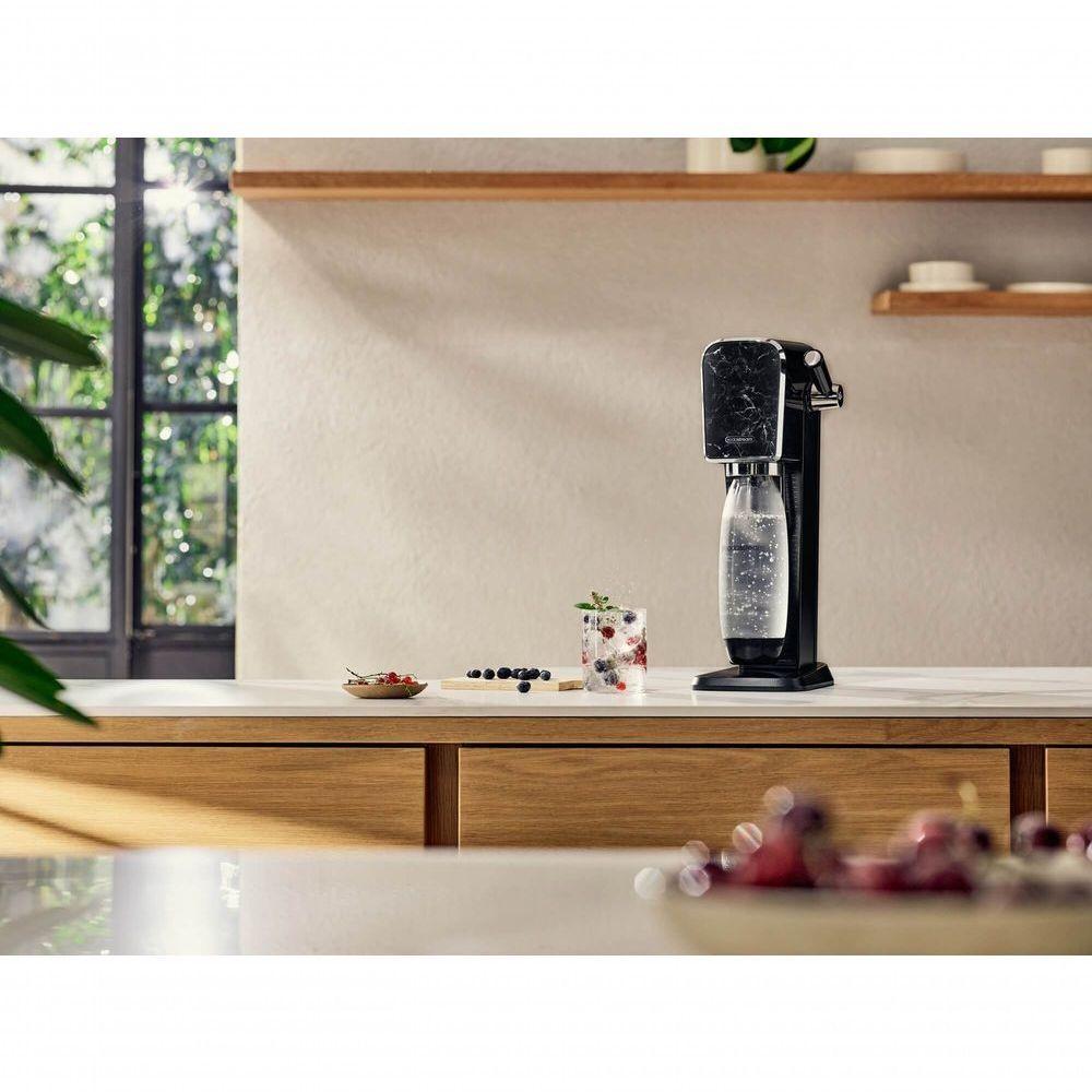 Máquina De água Com Gás Art Marble Sodastream Preto Mármore - 5