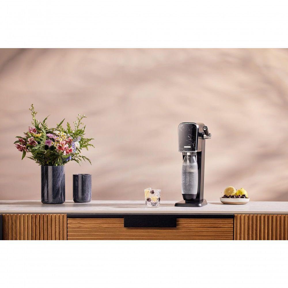 Máquina De água Com Gás Art Marble Sodastream Preto Mármore - 6