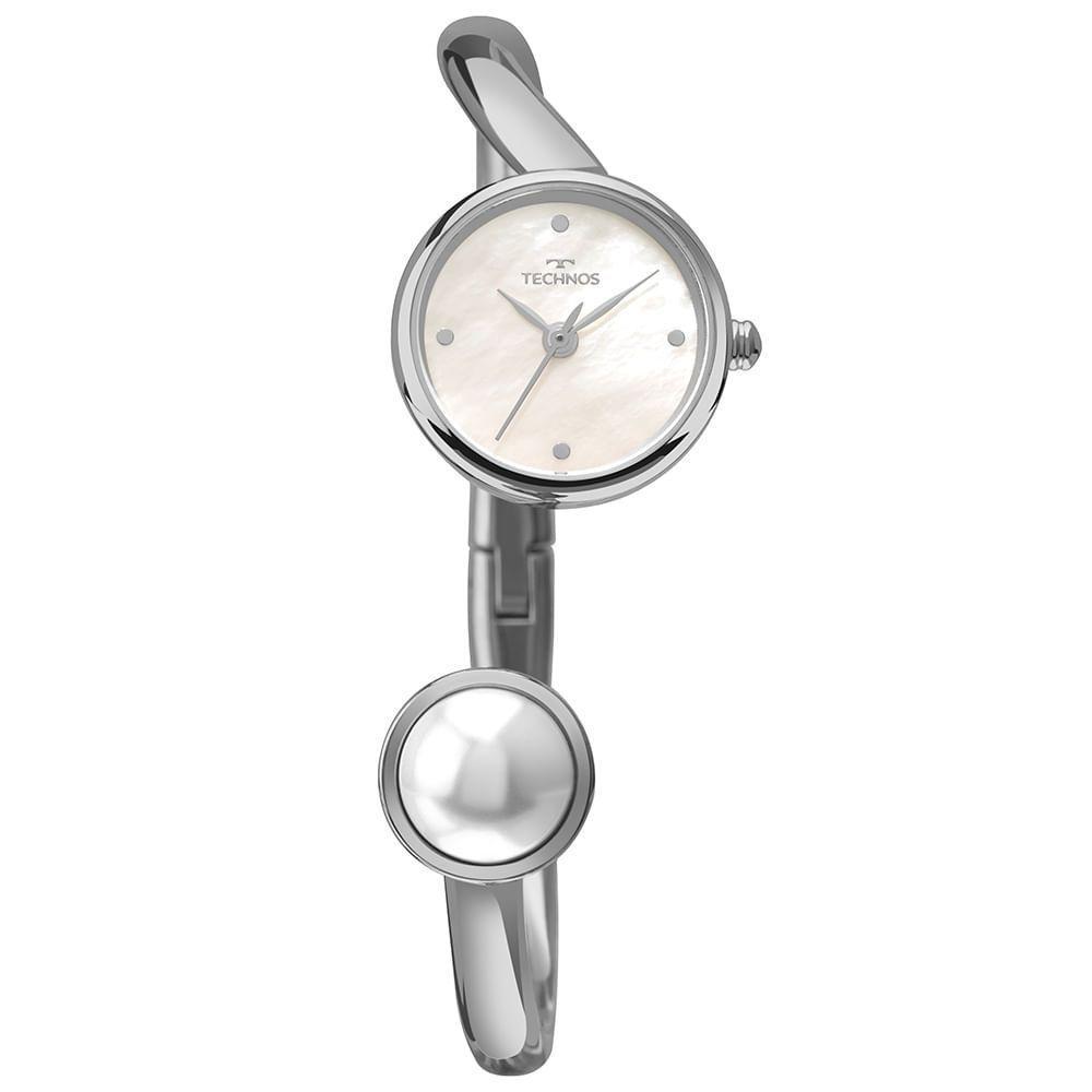 Relógio Technos Feminino Crystal Prata - Vx11ad/1b - 1