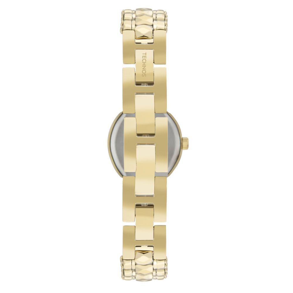 Relógio Technos Feminino Mini Joia Dourado - 2035mxis/1x 2035mxis/1x - 3