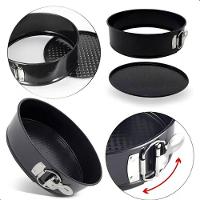 Formas Com Fundo Removível Kit 3 Formas Antiaderente Para Torta Bolo - 3