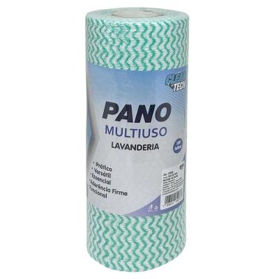 Rolo De Pano Multiuso 25x30cm Limpeza Lavanderia 100 Folhas