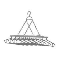 Varal Premium Com 8 Cabides - Sortido - 1