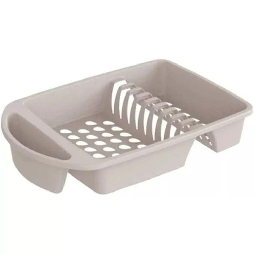 Escorredor De Louças Para Pratos Copos Talheres - Branco - 1