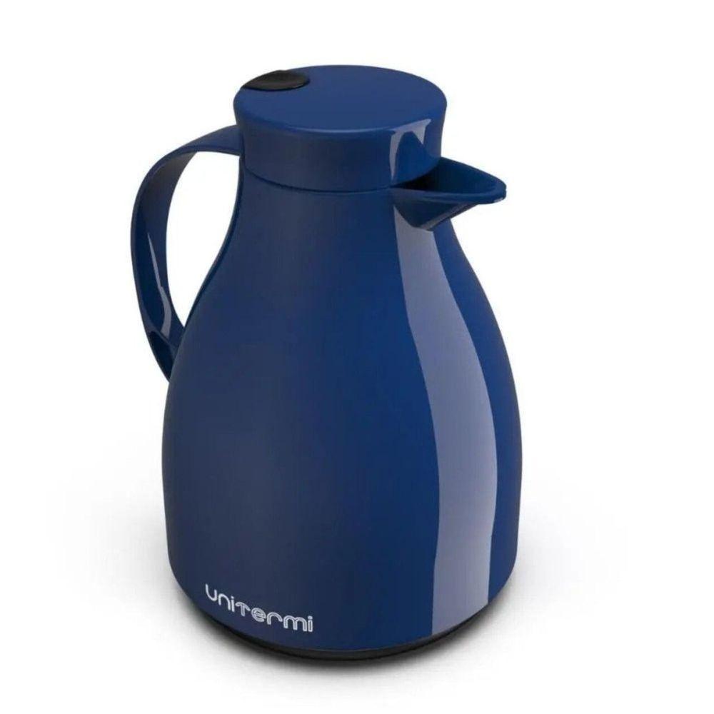 Garrafa Térmica Bule Gatilho Café água Chá Chimarrão 500ml - Azul - 1