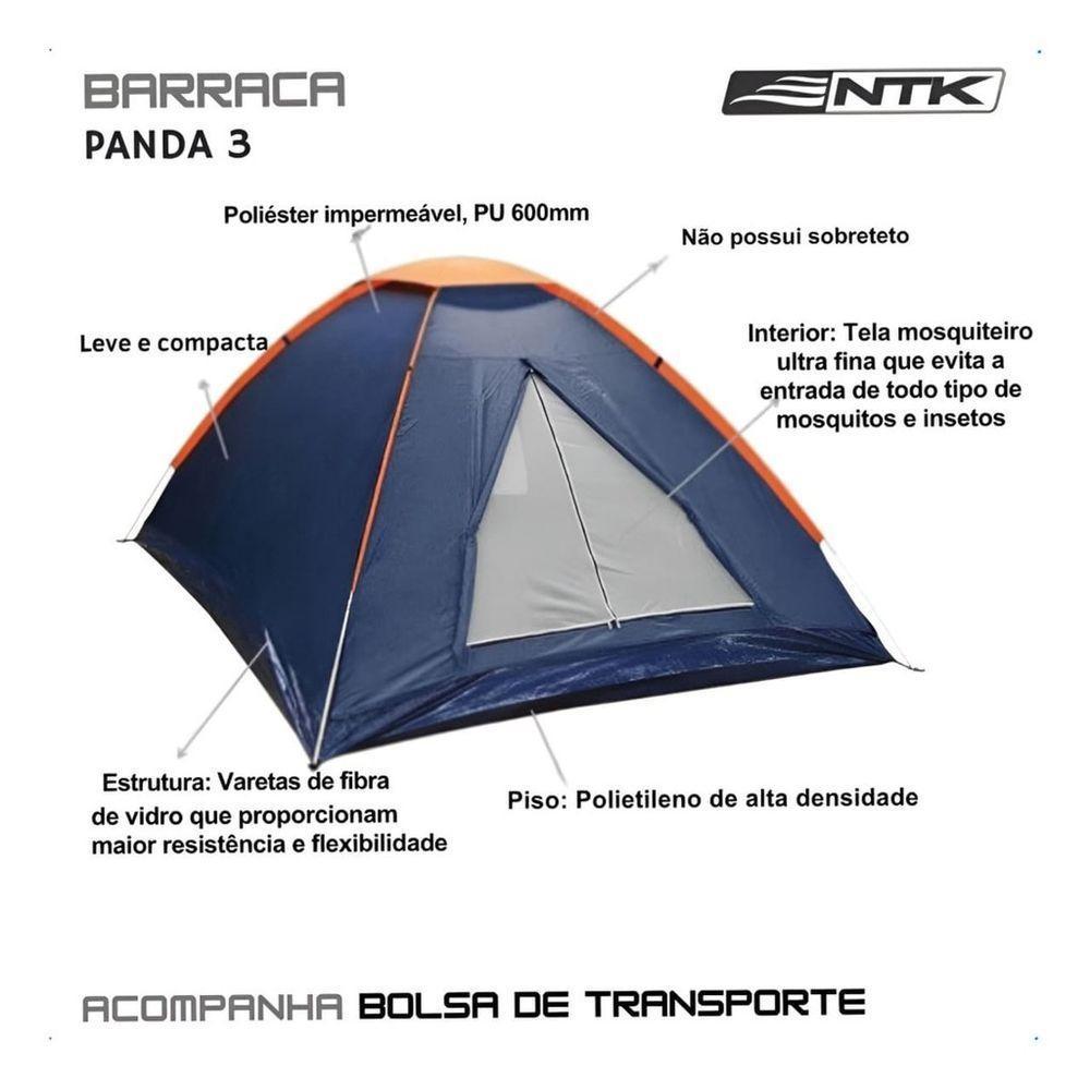 Barraca Panda Iglu 3 Pessoas - Azul - 5