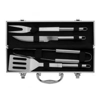 Kit Para Churrasco 4 Peças Com Maleta Profissional - 3