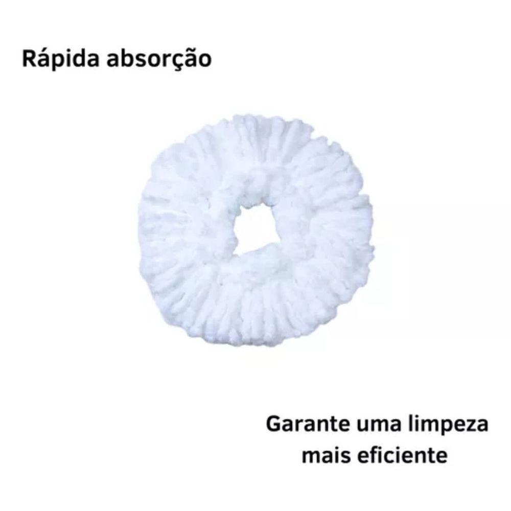 Mop Esfregão Rodo Balde Giratório Com Alça - Sortido - 4