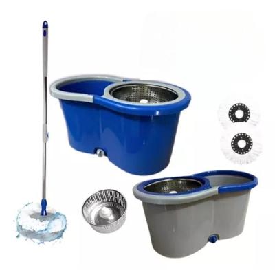 Mop Esfregão Rodo Balde Giratório Com Alça - Sortido