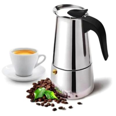 Cafeteira Italiana Em Inox Café Expresso Encorpado 4 Xícaras 200ml