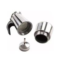 Cafeteira Italiana Em Inox Café Expresso Encorpado 4 Xícaras 200ml - 5