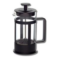 Cafeteira Prensa Francesa Cremeira 350 Café Chá Em Vidro Preta - 2