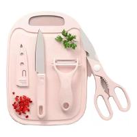 Conjunto 4 Peças De Utensílios De Cozinha Rosa - 2
