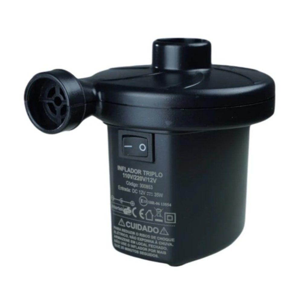 Inflador Elétrico Balões Colchão Carro 110-220-12v Ntk Bivolt - 4