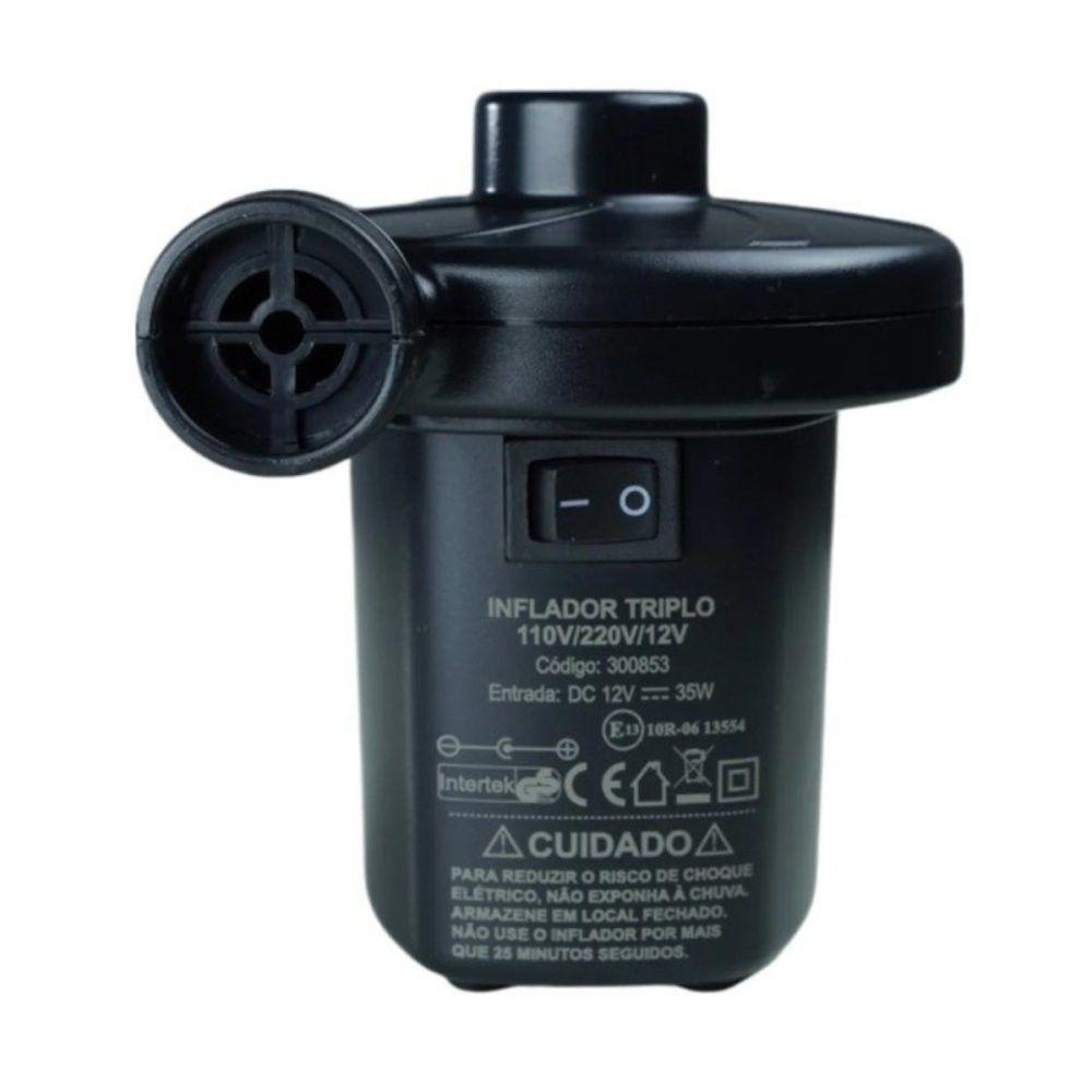 Inflador Elétrico Balões Colchão Carro 110-220-12v Ntk Bivolt - 5