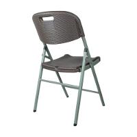 Cadeira Dobrável Camping Marrom - 2