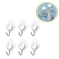 Conjunto 6 Gancho De Parede Metal Losango 2kg Miniso - 1