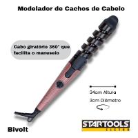 Modelador De Cachos De Cabelo Baby Liss 30w Bivolt - Rosa - 3