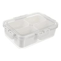 Organizador De Alimentos Geladeira Com Tampa Pote Cesto