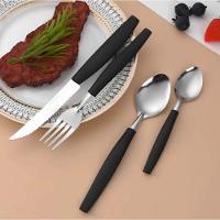 Kit Conjunto 17 Peças Faqueiro Com Porta Talheres Preto - 2